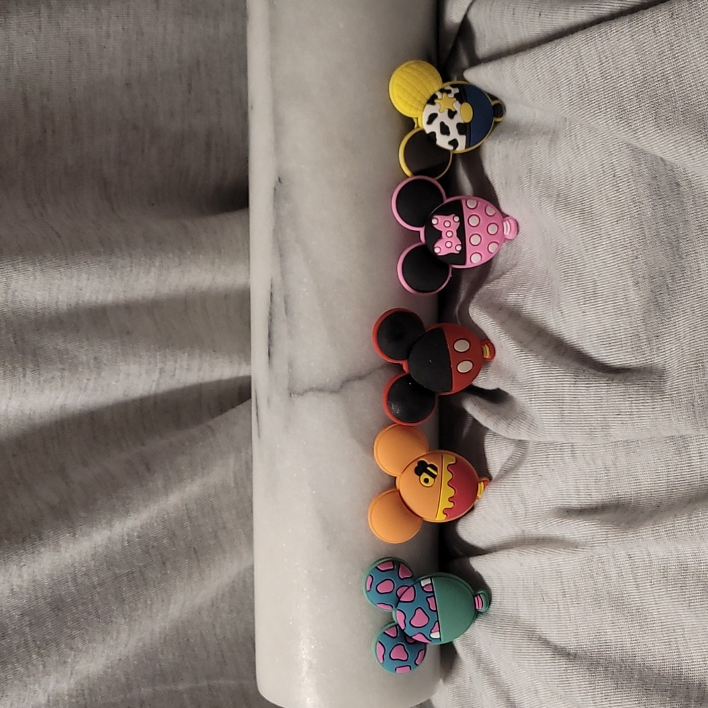 Disney inspired shoe charm pack.